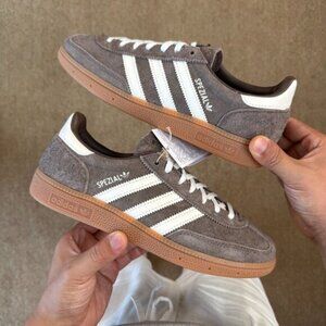 Adidas Handball Spezial Shoes Brown White❤️